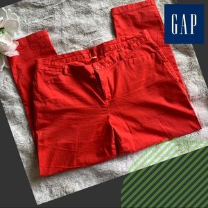 GAP BRAND “SLIM CITY” CROPPED PANTS